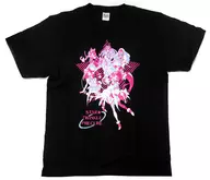 Set T-Shirt Black L Size "Star ☆ Twinkle Kisogawa Bridge Precure Thanksgiving Festival"