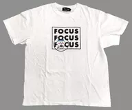 ハチワレ フォーカスTシャツ ホワイト Lサイズ 「ちいかわ なんか小さくてかわいいやつ」
