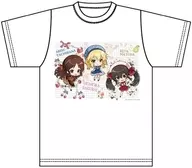 Momope Abelli Ver Petit Choko Graphic T-Shirt, White Free Size "idol Master Cinderella Girls"