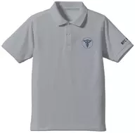 Oficina de Seguridad Pública Camisa de polo bordada gris tamaño M "PSYCHO-PASS Psycho-Pass PROVIDENCE"