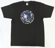 Ado Dokidoki Secret Base Official T-shirt ver. 2 black L size "Ado National Tour 2023 『 Mars 』" official fan club Ado Dokidoki Secret Base members only