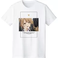 一色いろは 台詞Tシャツ ホワイト メンズLサイズ 「やはり俺の青春ラブコメはまちがっている。完」