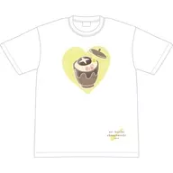 怪鳥茶碗蒸し Tシャツ ホワイト Mサイズ 「魔王城でおやすみ」