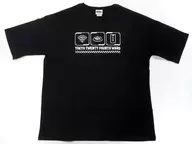 RGB BIG size T-shirt black L size "24 Tokyo-ku in DUB GALLERY Akihabara"