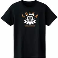 チカ カレッジTシャツ ブラック メンズLサイズ 「幻日のヨハネ -SUNSHINE in the MIRROR-」