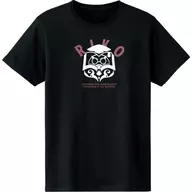 リコ カレッジTシャツ ブラック レディースMサイズ 「幻日のヨハネ -SUNSHINE in the MIRROR-」