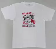Pinoco (Street Pattern) T-Shirt white l size "Tezuka Osamu Black Jack Exhibition"