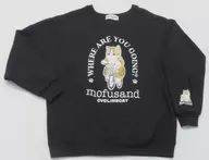 サイクリングキャット レディース キャラクタープルオーバー ブラック Mサイズ 「mofusand×しまむら」