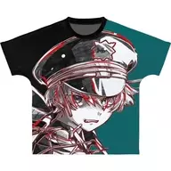 エス Ani-Art BLACK LABEL フルグラフィックTシャツ ブラック×グリーン ユニセックス XXLサイズ 「MILGRAM -ミルグラム-」