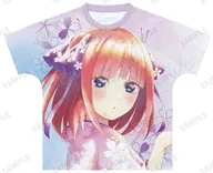中野二乃(桜和装ver.) 描き下ろしイラスト Ani-Art aqua label フルグラフィックTシャツ フルカラー ユニセックスLサイズ 「映画 五等分の花嫁」