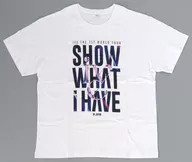 IVE T恤白色L尺寸