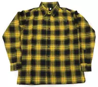 BTS (Bulletin Boys) ON Flanela Shirt 01 Black x Yellow XL Size