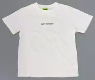 NCT T-Shirt White L Size "NCT STADIUM LIVE' NCT NATION : To The World-in JAPAN'"