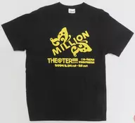 ロゴ 公式Tシャツ ブラック XLサイズ 「THE IDOLM＠STER MILLION LIVE! 10thLIVE TOUR Act-4 MILLION THE＠TER!!!!」