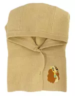 レディ 帽子・バラクラバ ベージュ WINTER ACCESSORY 2022 「わんわん物語」 ディズニーストア限定