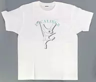 エクスカリバー 原画Tシャツ ホワイト フリーサイズ 「ソウルイーター」