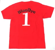 BlooDye T-Shirt (Uniform Number 1) Red L Size