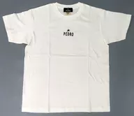PEDRO 燦きロゴ刺繍Tシャツ ホワイト Lサイズ 「PEDRO TOUR 2023『後日改めて伺いました』」