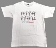 T-shirt (Naatu) White L-size "Movie RRR"