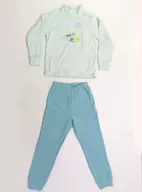 シナモロール＆ハチワレ フリースセット(長袖/キッズ) ライトブルー 160cm 「ちいかわ なんか小さくてかわいいやつ×サンリオキャラクターズ×ユニクロ スペースツアー」