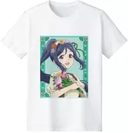 カナン(花祭り村娘ver.) 描き下ろしイラスト Tシャツ ホワイト メンズLサイズ 「幻日のヨハネ -SUNSHINE in the MIRROR-」