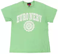 TRICOLOR EURO NERV COLLEGE Tシャツ グリーン Lサイズ 「エヴァンゲリオン RADIO EVA 841」