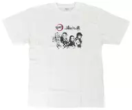 集合 Tシャツ ホワイト XLサイズ 「鬼滅の刃 湯めぐりの旅」