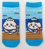 ちいかわ＆ハチワレ(セーラー) キャラットソックス 22～25cm 「ちいかわ なんか小さくてかわいいやつ」 神戸限定