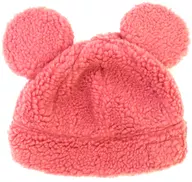 Mickey Mouse Boa Cap Pink "Disney" Tokyo Disney Resort Limited