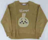 うさぎ ニットプルオーバー イエロー レディース3Lサイズ 「ちいかわ なんか小さくてかわいいやつ×Avail」