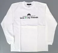 Yū Takasaki (Matching Coordinate Ver.) arti-mate Illustration High Quality Long T-Shirt, White Free Size "Love Live! Nijigasaki Gakuen School idol Club"