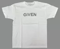 Given T-shirts anime version white L size "Given exhibition -given exhibition -"