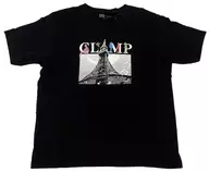 Tokyo Tower Women's T-Shirt negro tamaño L "THE WORLD OF CLAMP× UNIQLO"