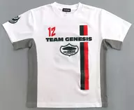 チームゲネシス サポーターTシャツ ホワイト Mサイズ 「劇場版 仮面ライダー鎧武 サッカー大決戦!黄金の果実争奪杯!」 プレミアムバンダイ限定