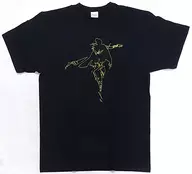 [Single Item] Silhouette T-Shirt Black Free Size "FORSPOKEN (Four Spoken) [Limited Edition]" Bundled Special Bonus