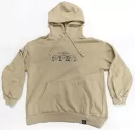 IMECHEN スウェットパーカ(長袖) ベージュ レディースXLサイズ 「ちいかわ なんか小さくてかわいいやつ×GU」