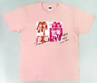 Eri Yoshida (NMB48) T-Shirt (Type-B) Pink XL Size "NMB48 Eri Yoshida Graduation Concert ~ Goodbye Pink Goodbye idol ~"