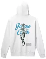 Kujō Shūrin Ani-Art BLACK LABEL Back print parka white men XS size "JoJo's Bizarre Adventure Part 6 Stone Ocean"