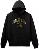 Jotaro Kujō Foil Print Parker Black Men XS Size "JoJo's Bizarre Adventure Part 6 Stone Ocean"