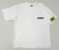 ZTMY Basic T-Shirt, White L Size "ZUTOMAYO FACTORY 『 Hawk is a 』 that doesn't forget dancing even if you starve"