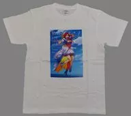 Caname Bakkania T-Shirt White M Size "Macross Δ Valkyrie Costume Exhibition -Live costume archives"