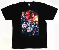 ワールドツアー2024キービジュアル ワールドツアーTシャツ ブラック Lサイズ 「ワールドツアー上映 鬼滅の刃 絆の奇跡、そして柱稽古へ」 劇場グッズ