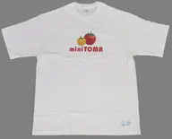 Kiya Yuki Isoya miniTOMA T-shirt branca de tamanho livre "9-9 - POP UP STORE [branches of memory] in shinjuku Marui Annex"