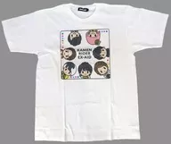 集合 デフォルメ柄Tシャツ ホワイト Mサイズ 「仮面ライダーエグゼイド」