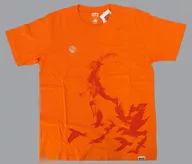 HINATA SHOYO (Haikyu!) Jump 50th UT Graphic T-Shirt (Half Sleeve) Orange L Size "Weekly Shonen Jump 50th Anniversary x UNIQLO"