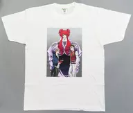 Charlotte & Jakob & Wilhelm (fondo gris) T-Shirt blanco tamaño L "Grimm KUMIKYOKU"