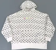 Takuya Eguchi EGUMI MONOGRAM BIG PARKA White XL Size EGUMI ONLINE SHOP limited