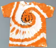 Man with a Mission Tie-Dye T-Shirt White x Orange M Size