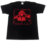 Rias Gremaud Lee T-Shirt Black L Size "high school DxD HERO POPUP SHOP"