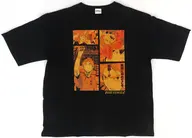 菅原孝支 ビッグシルエットTシャツ“HEROES”(2024) ブラック フリーサイズ 「ハイキュー!!」